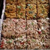 Quibes assados recheados diversos sabores