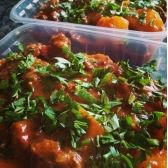 Carne de panela com mandioca