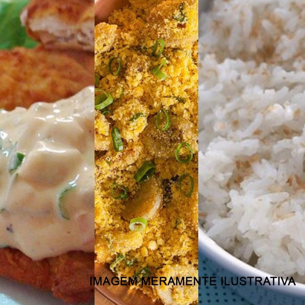 Peixe Vegano à Milanesa ao Molho Branco com Castanha do Pará