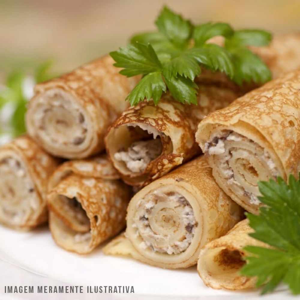Panquecas integrais diversos sabores