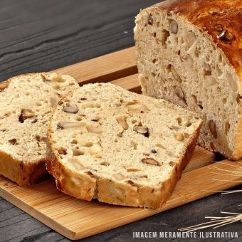 Pão salgado sem trigo diversos sabores