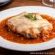 Peixe vegano à parmegiana